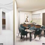 Officers Corridor + Dinning Area